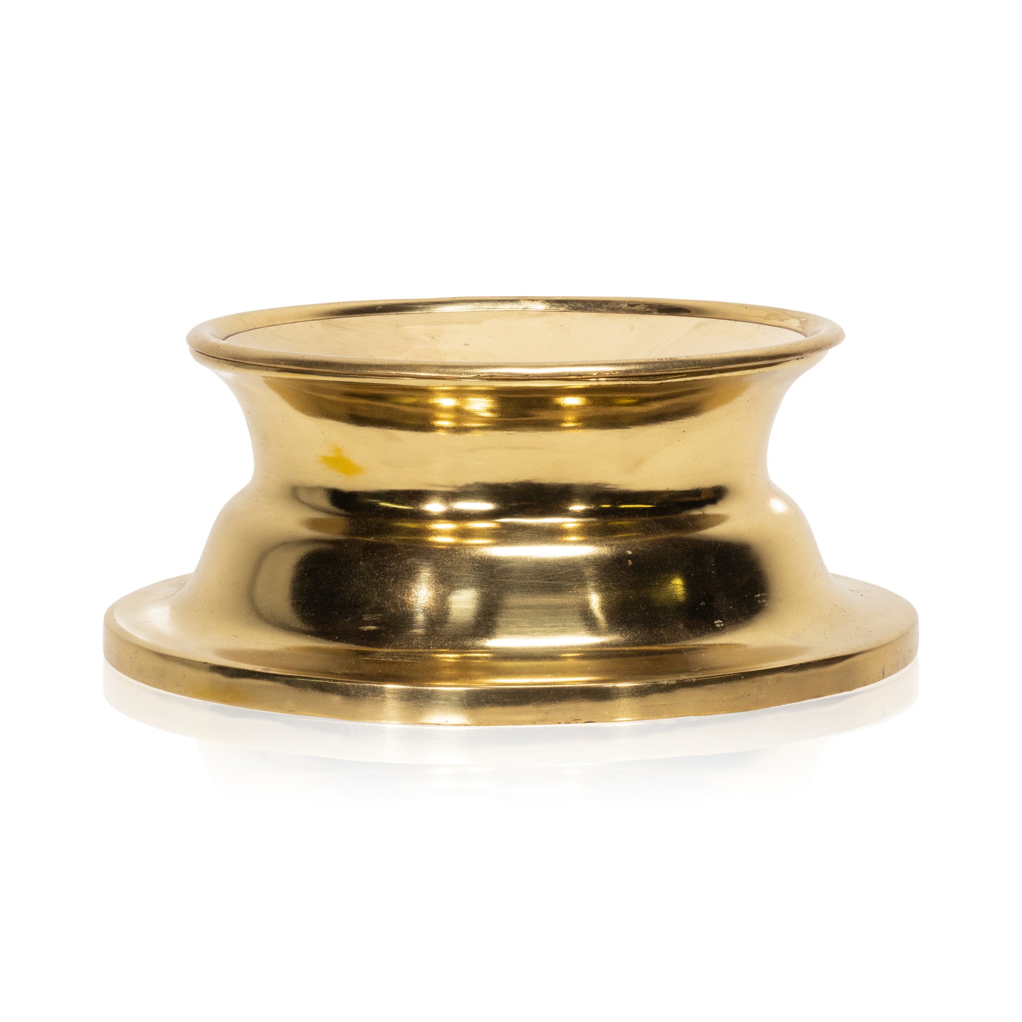 William Bernard Brass Spittoon, Western, Tobacciana, Spittoon
