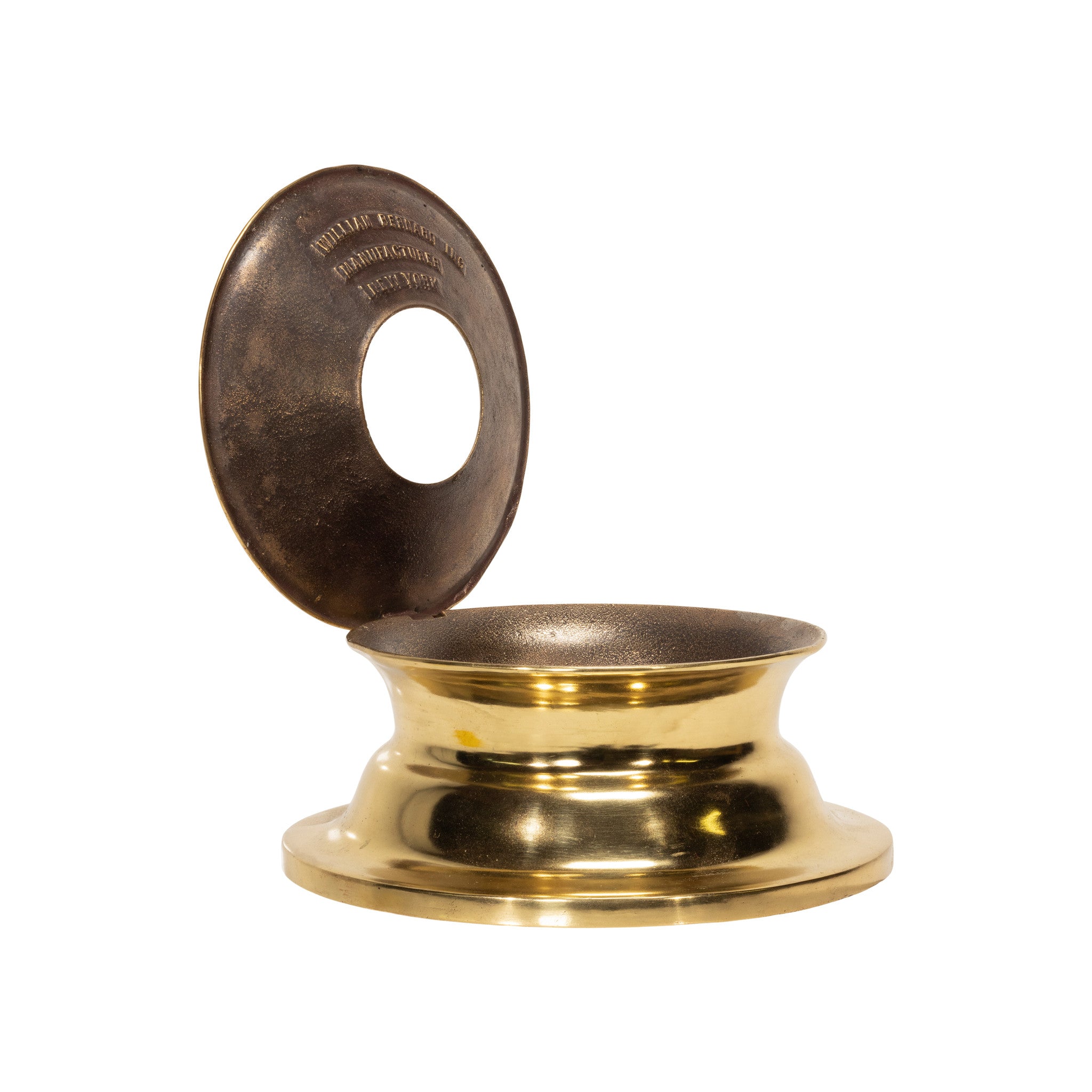 William Bernard Brass Spittoon
