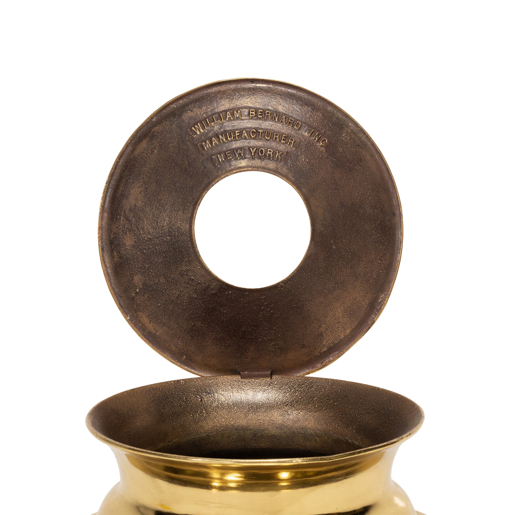 William Bernard Brass Spittoon