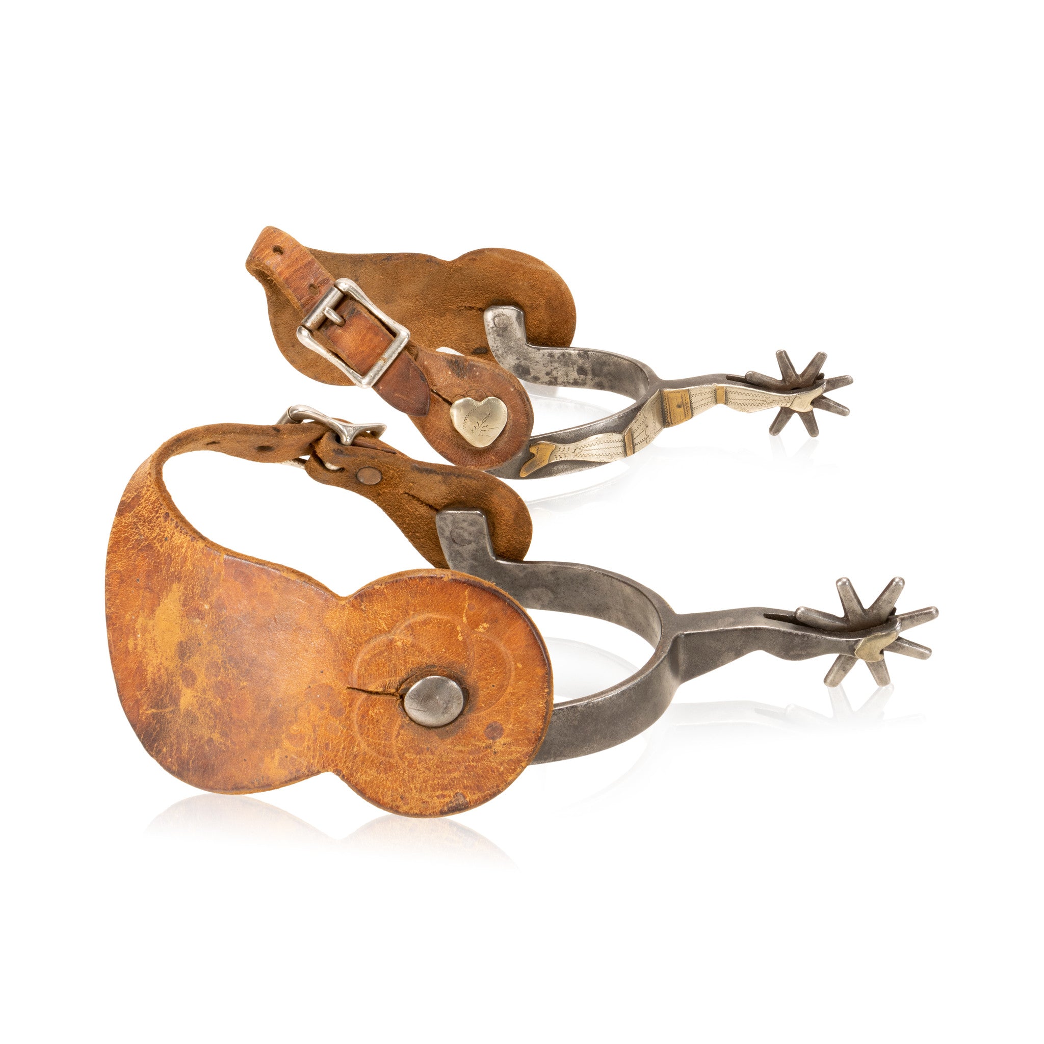 Kelly Bros. & Parker Lady Leg Spurs — Cisco's Gallery Kelly Bros. & Parker Lady Leg Spurs — Cisco's Gallery