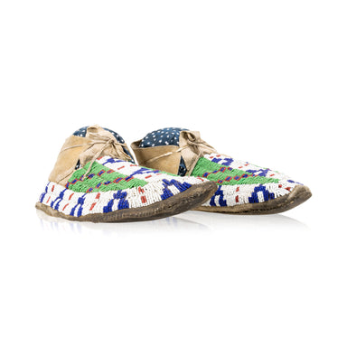 Sioux Moccasins, Native, Garment, Moccasins