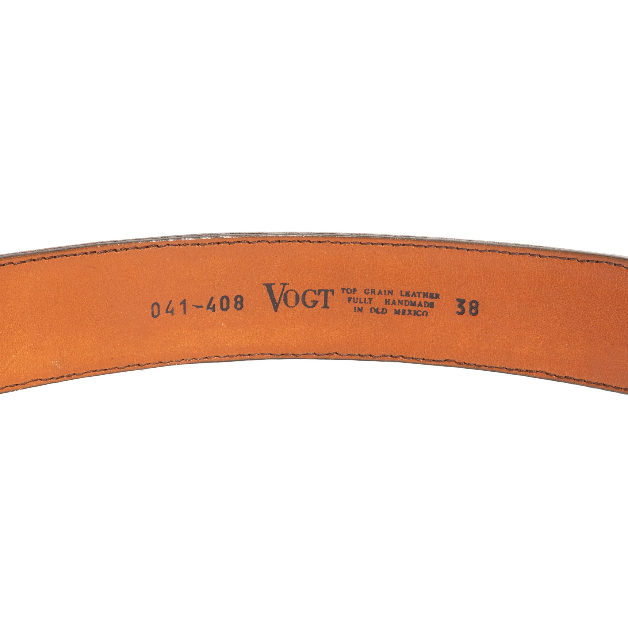 Vogt Buckle and Belt