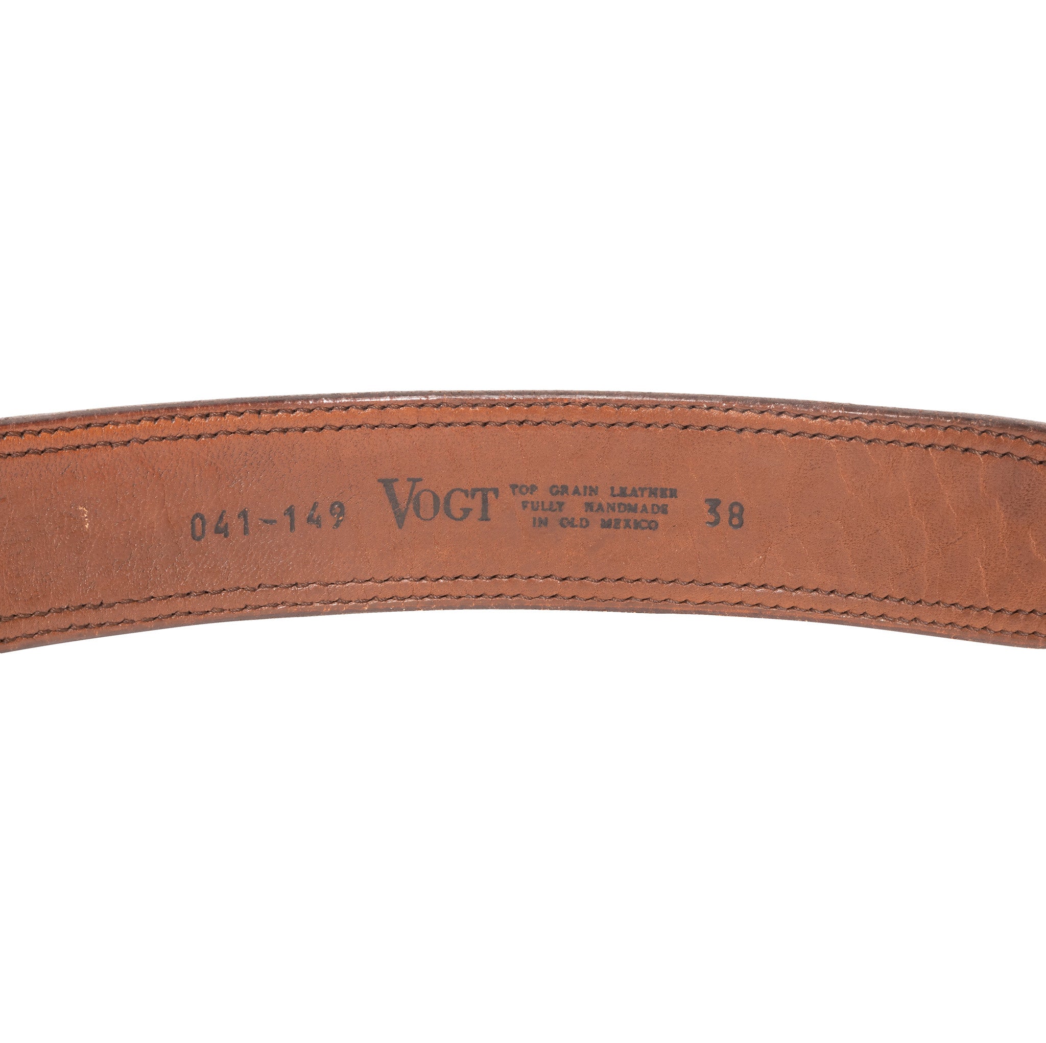 Vogt Buckle and Belt