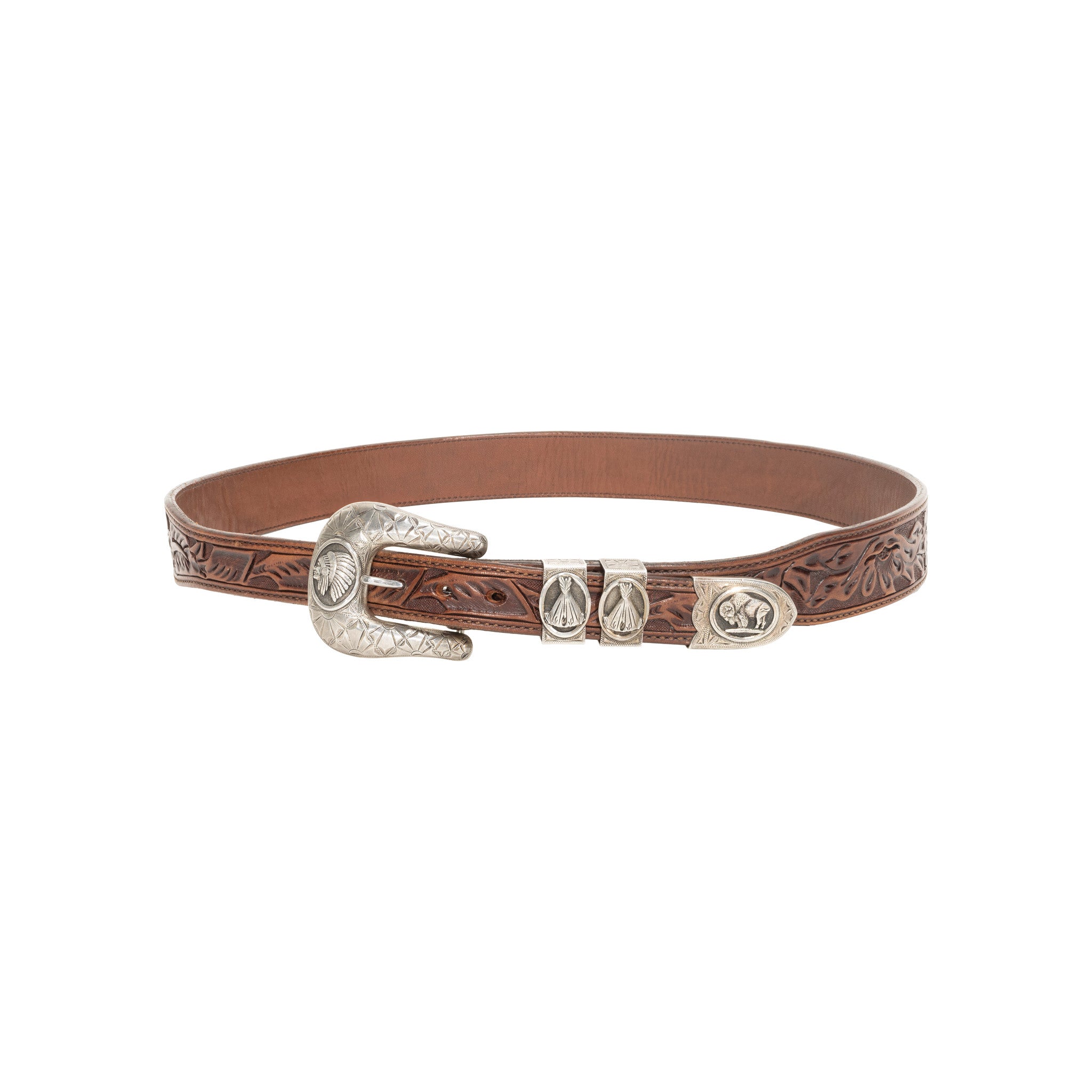 Gist Buckle on Vogt Belt