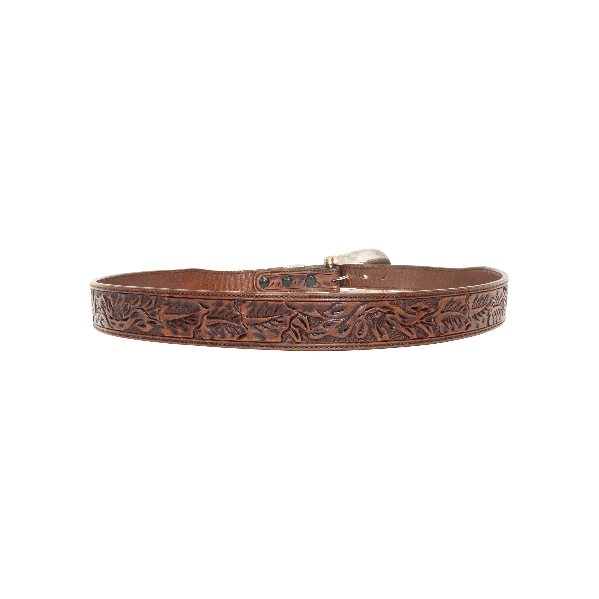 Gist Buckle on Vogt Belt