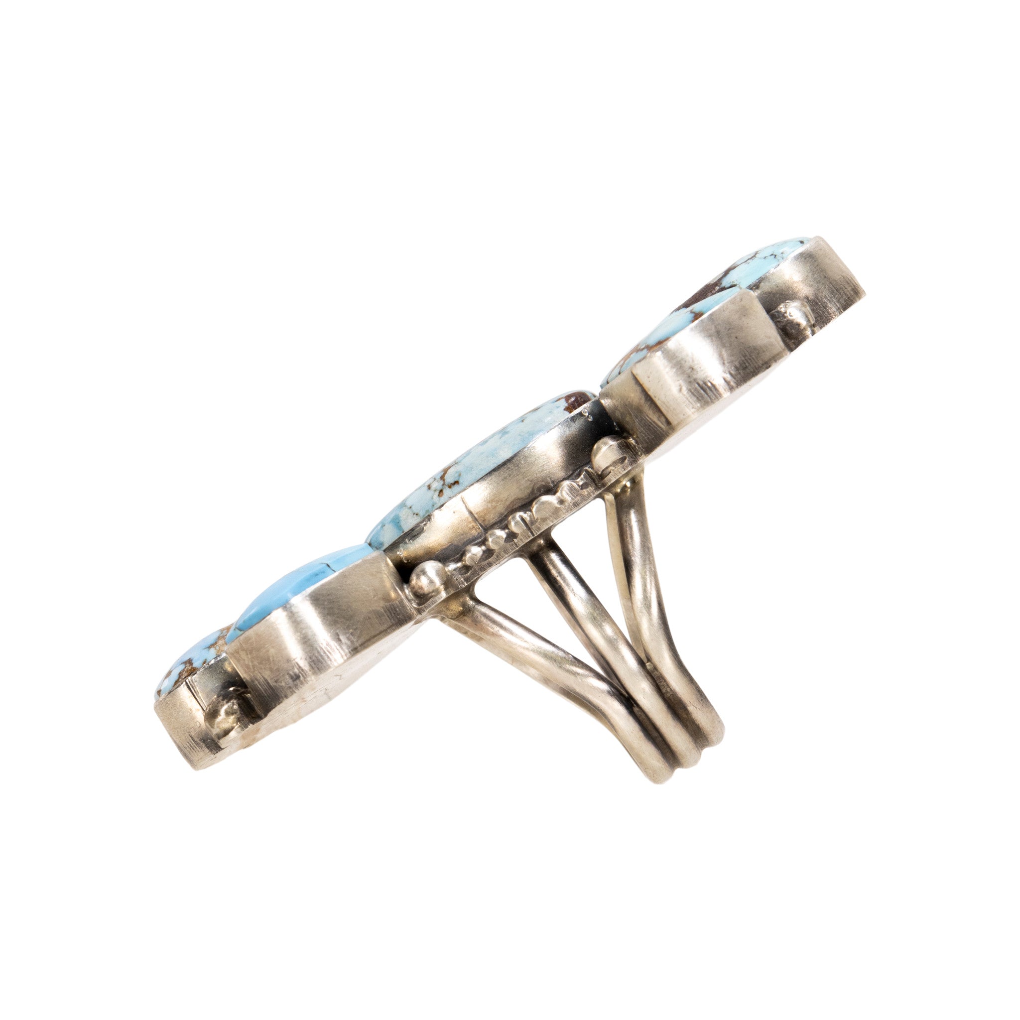 Navajo Golden Hill Turquoise Ring