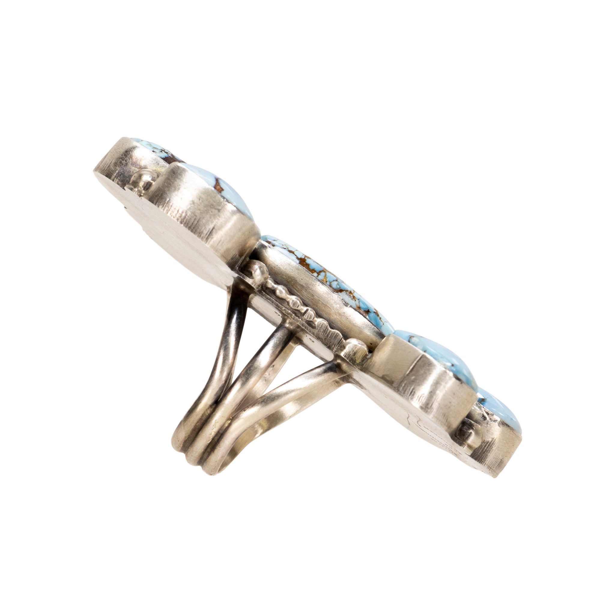 Navajo Golden Hill Turquoise Ring