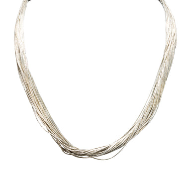 Liquid Silver Necklace, Jewelry, Necklace, Native