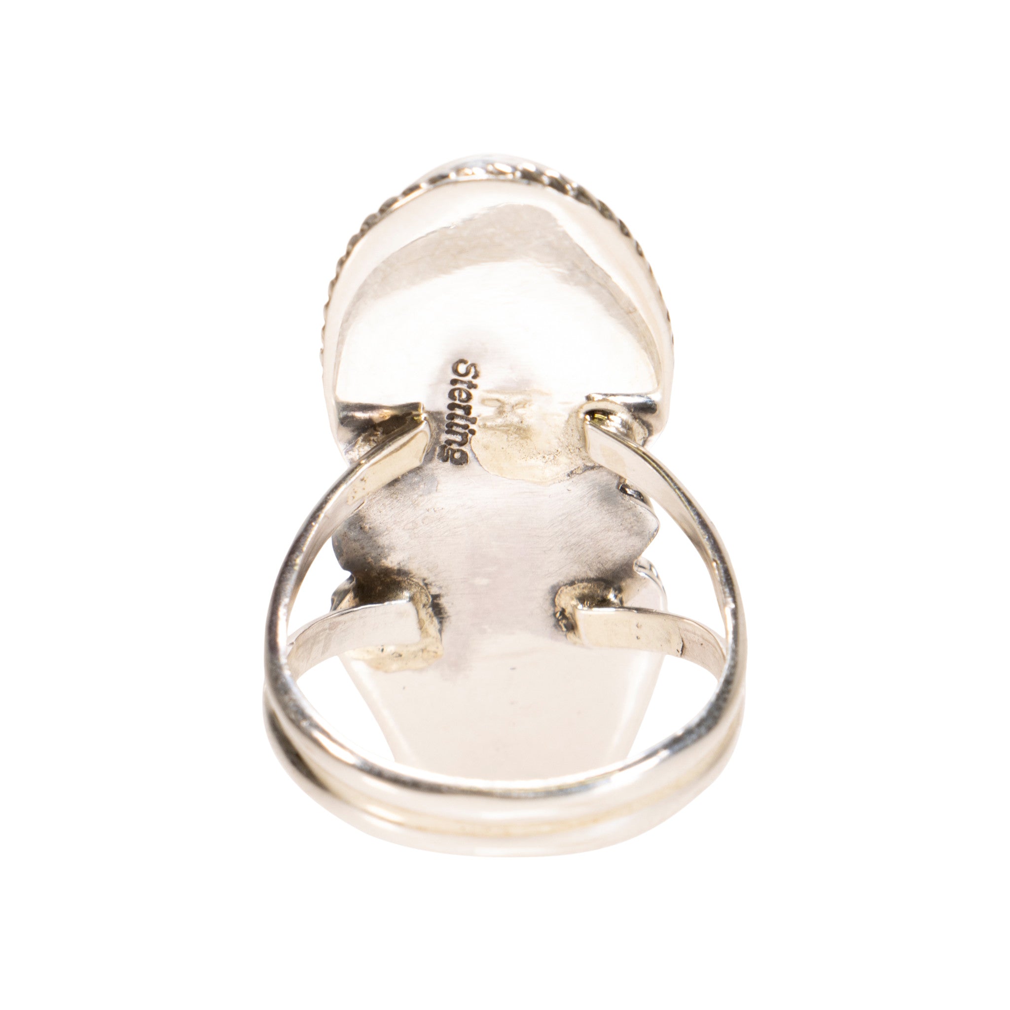 Navajo Coral and Turquoise Ring