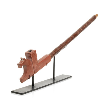 Sioux Catlinite Horse Effigy Pipe, Native, Pipe, Catlinite