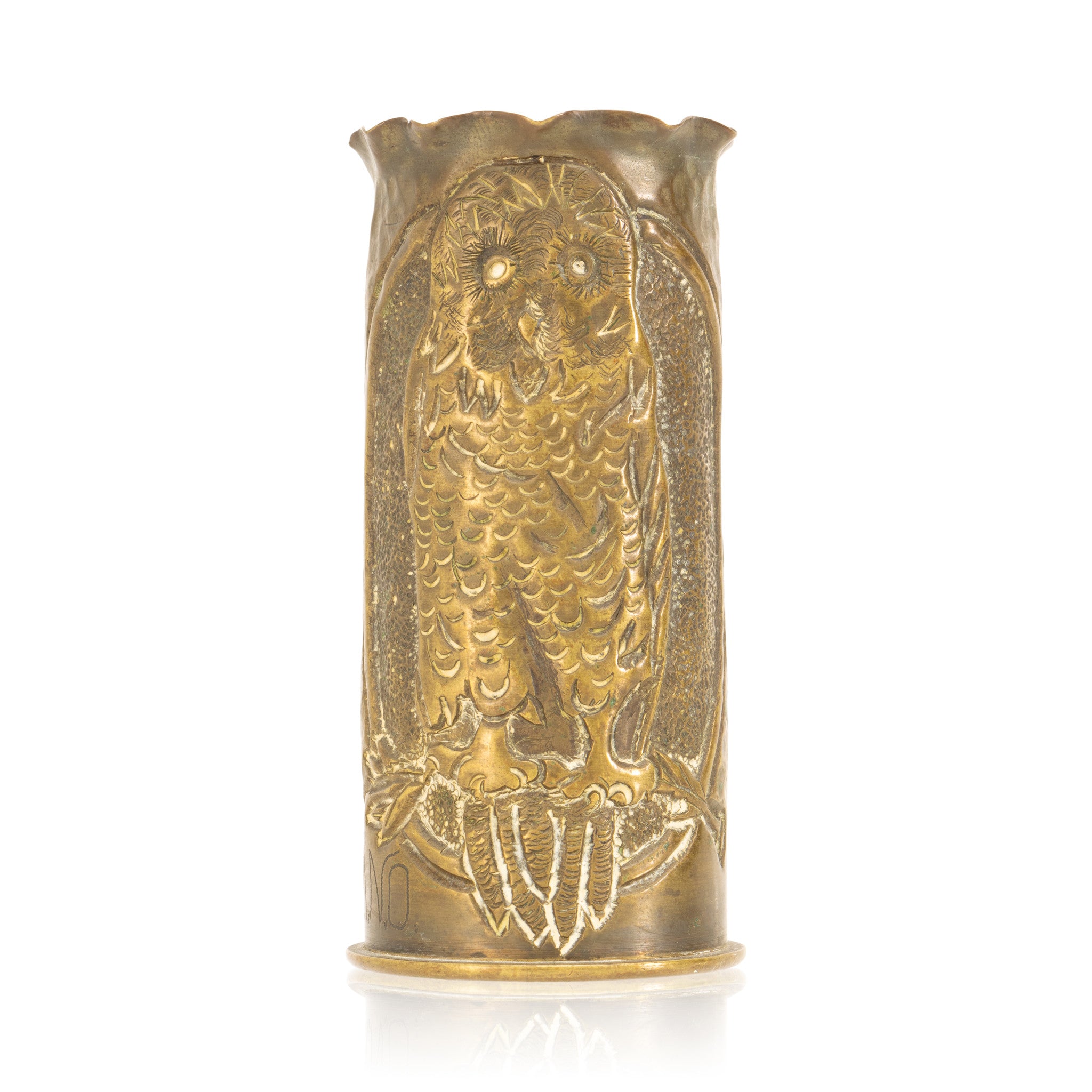 Trench Art Vase, Furnishings, Decor, Trench Art