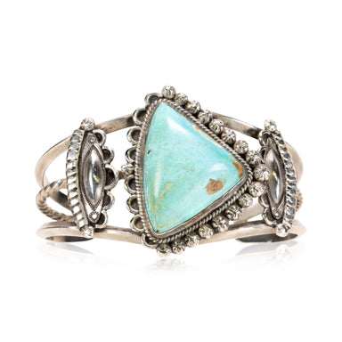 Turquoise and Sterling Bracelet, Jewelry, Bracelet, Native