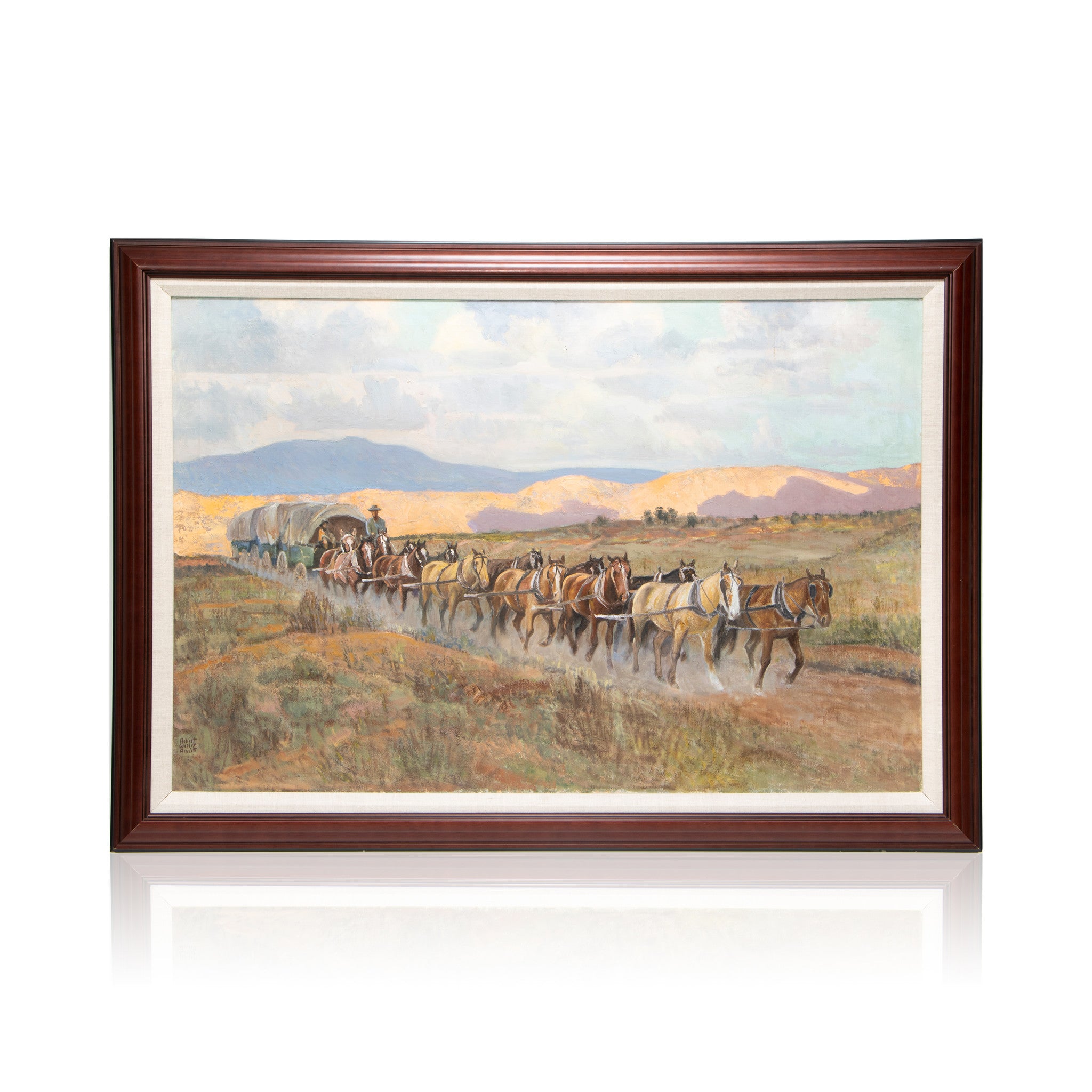 Wagon Train by Robert Wesley Amick