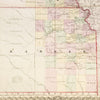 Map of Kansas & Nebraska Territorial 1857