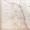 Map of Kansas & Nebraska Territorial 1857