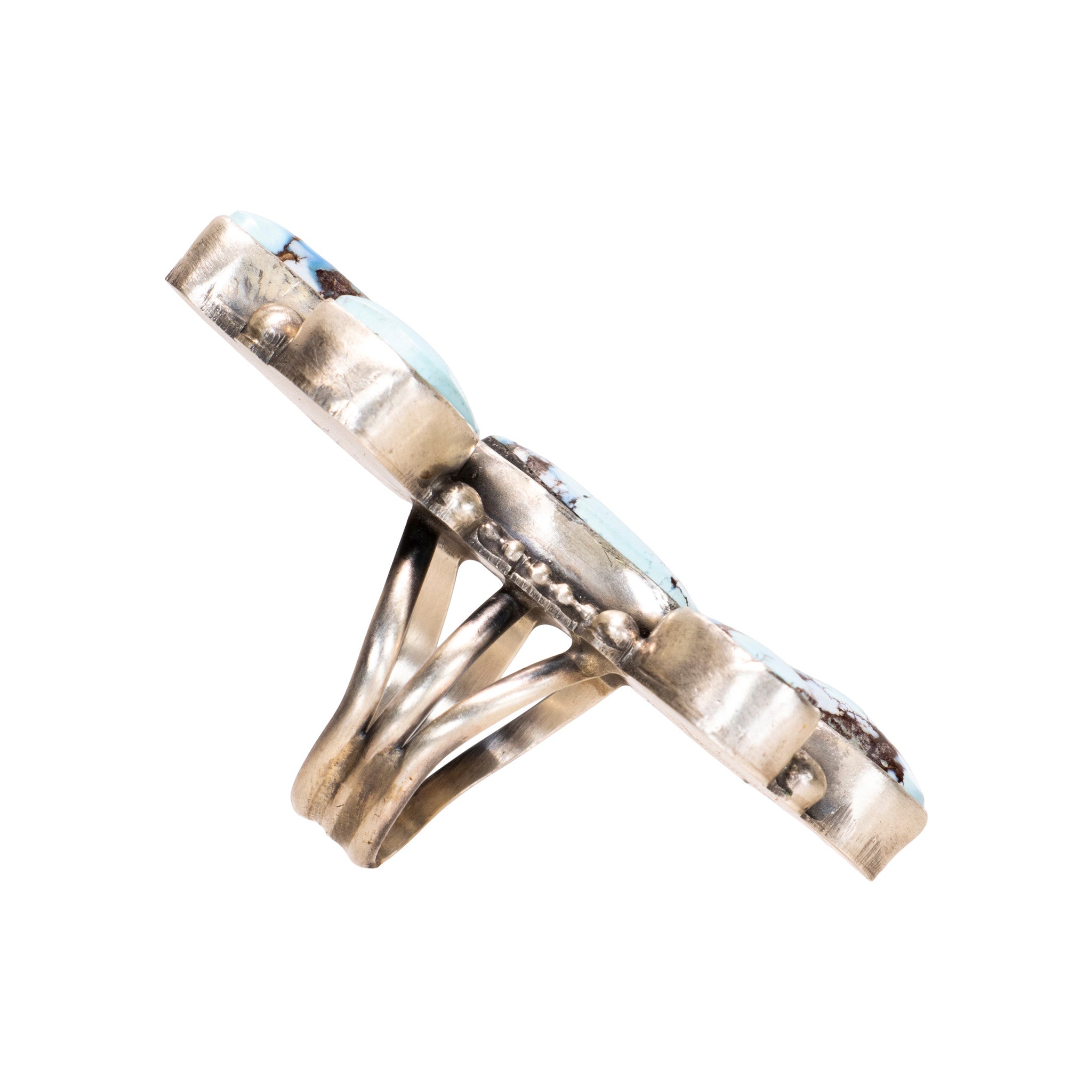Navajo Golden Hill Turquoise Ring