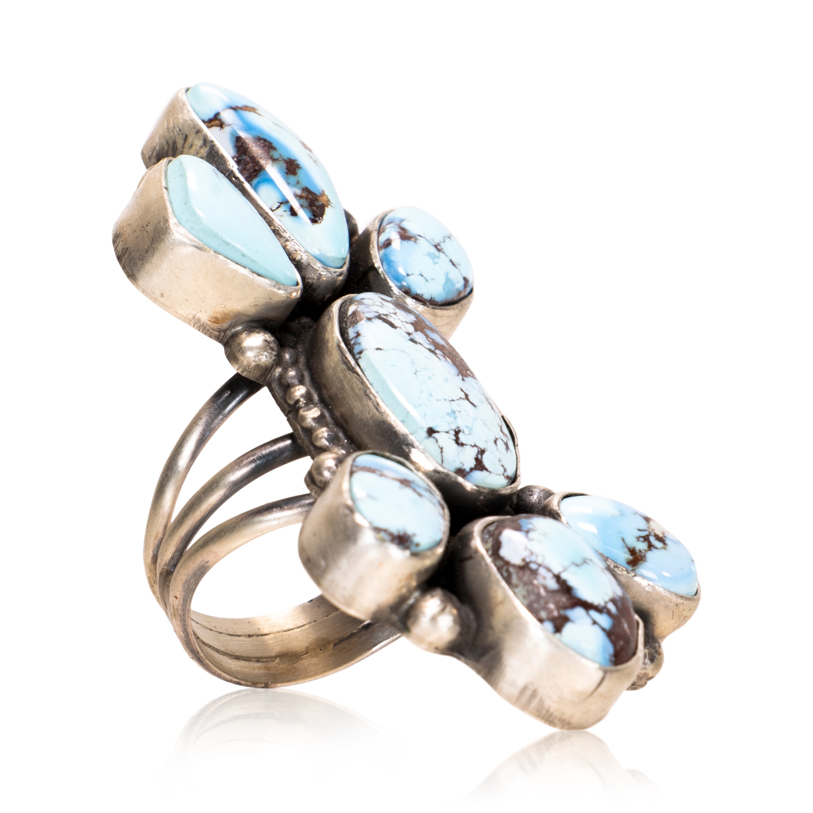 Navajo Golden Hill Turquoise Ring