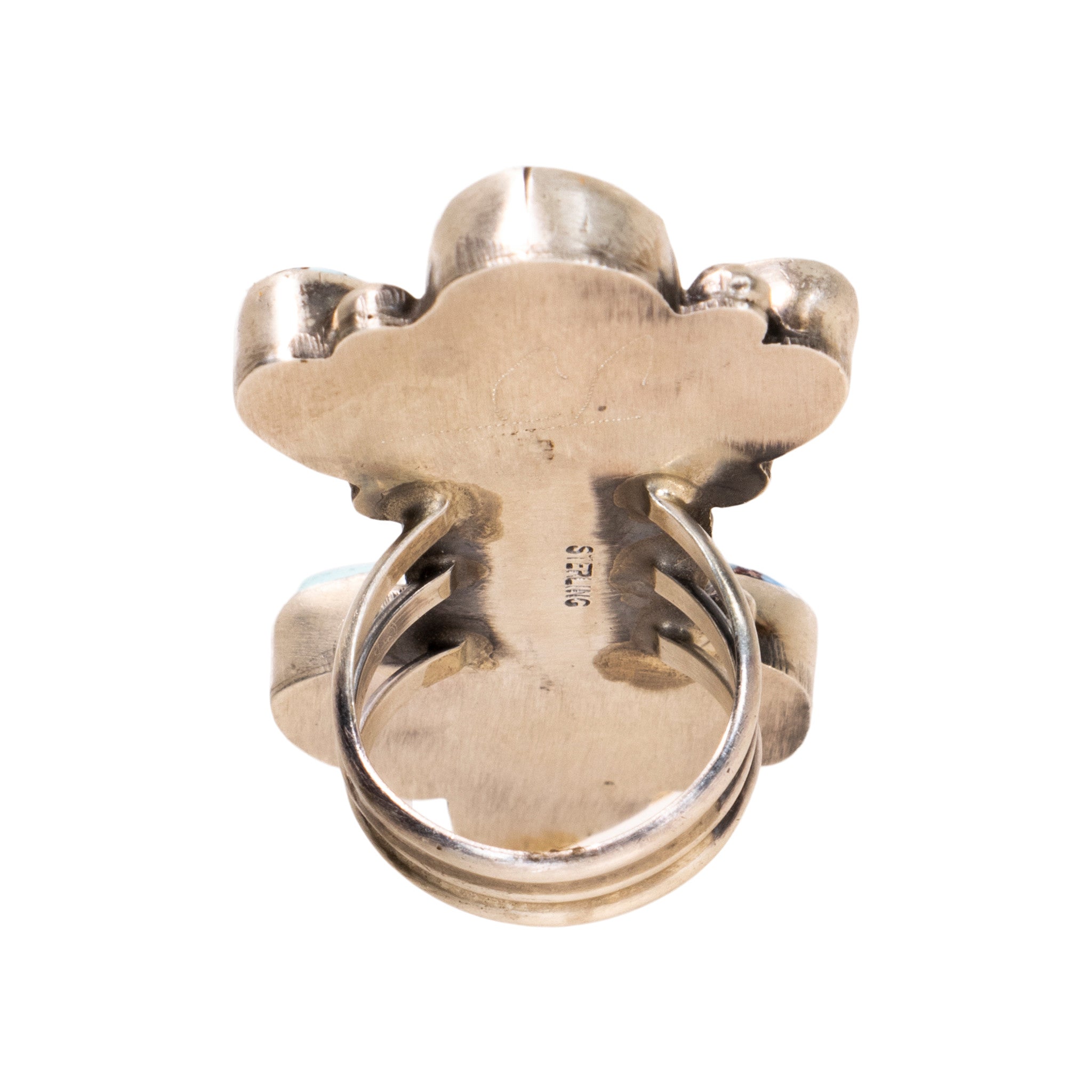 Navajo Golden Hill Turquoise Ring