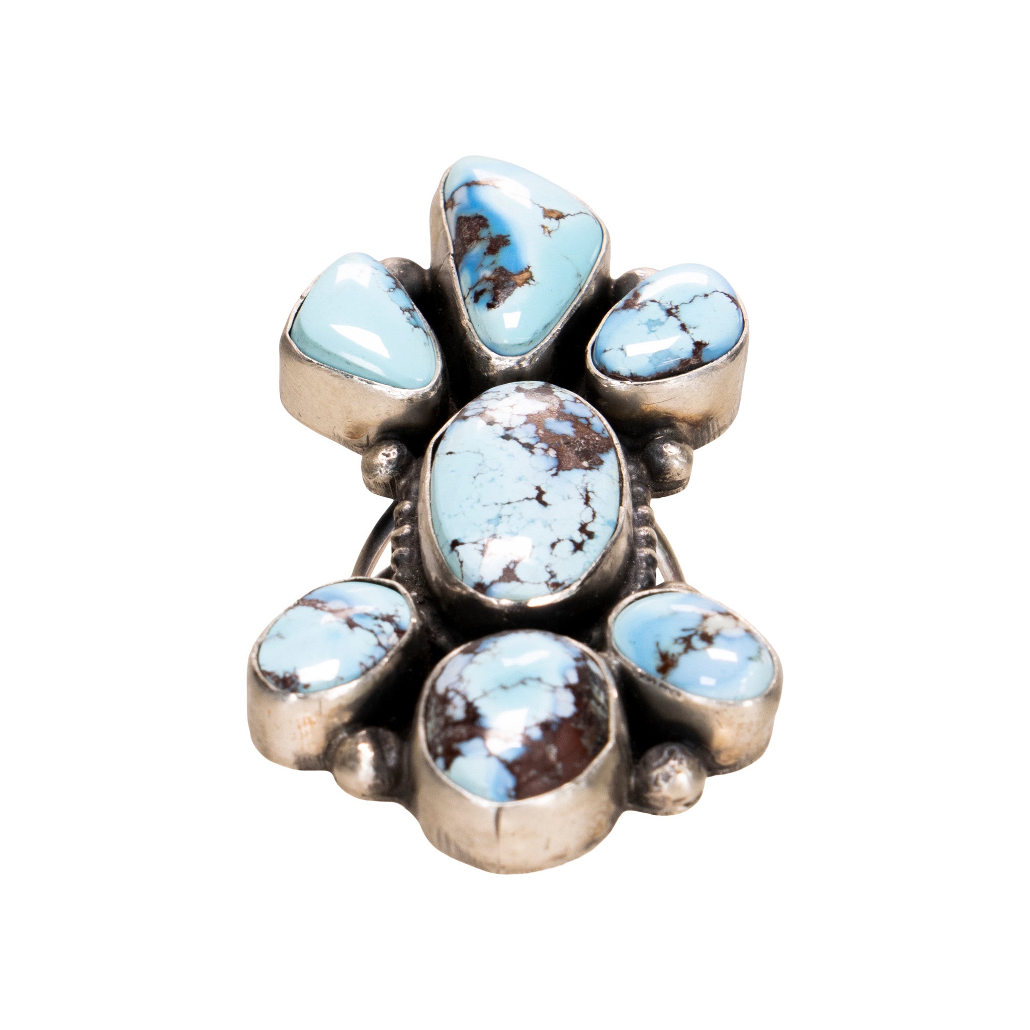 Navajo Golden Hill Turquoise Ring