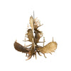Northern Highland Moose Chandelier