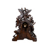 Black Forest Carved Mantle Clock