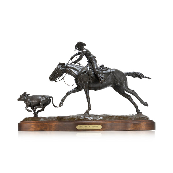 "Future Champion" Bronze by Bill Nebeker, Fine Art, Bronze, Limited