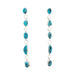 Turquoise Dangle Earrings, Jewelry, Earrings, Native