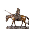 "A New Camp" Bronze By Robert Scriver