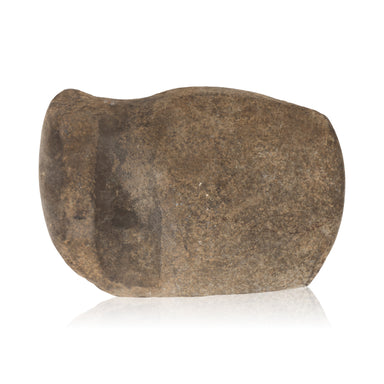 Prehistoric 3/4 Groove Stone Axe, Native, Stone and Tools, Axe Head