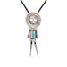 Navajo Kachina/Sun Face Bolo Tie, Jewelry, Bolo Necktie, Native