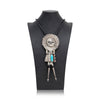 Navajo Kachina/Sun Face Bolo Tie
