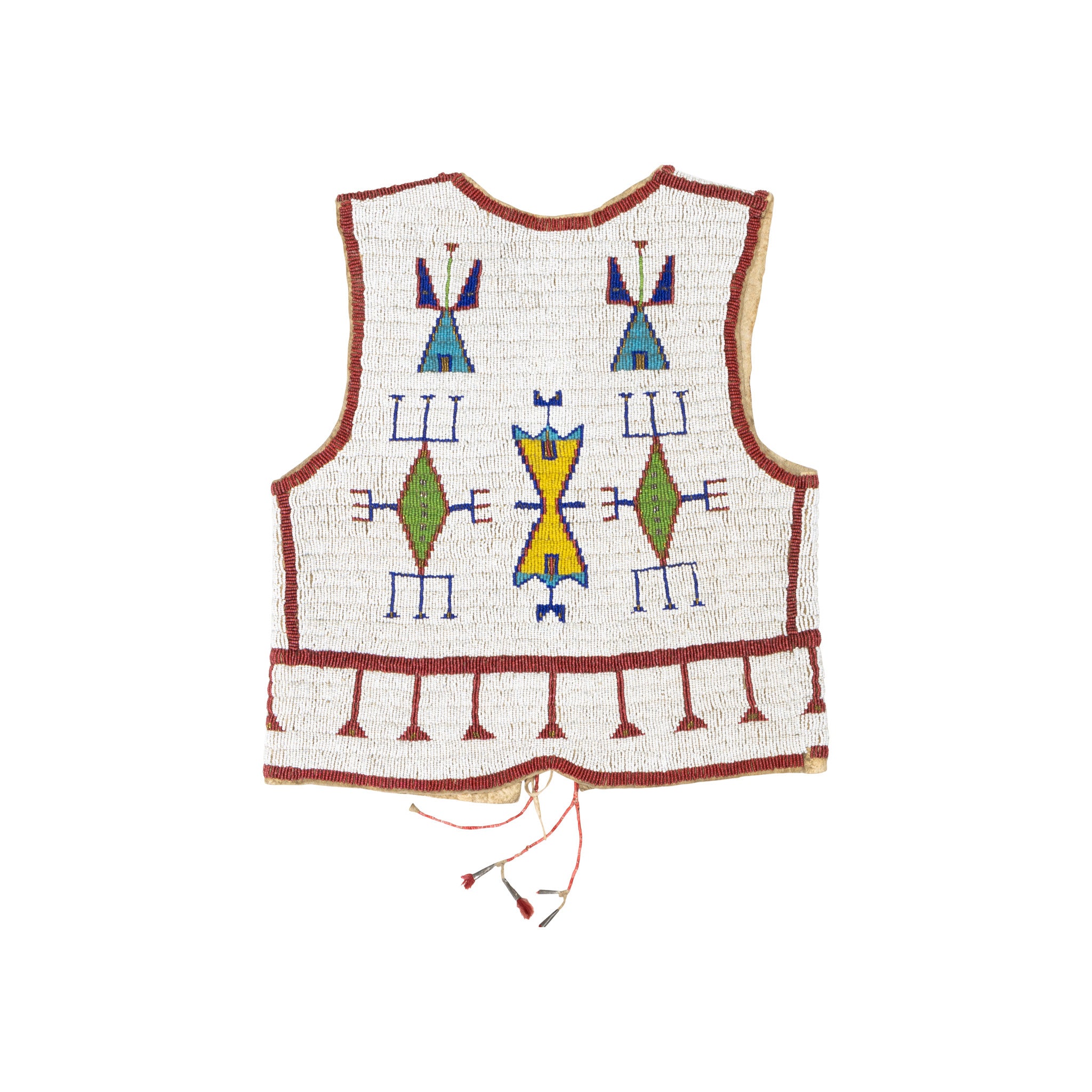 Sioux Beaded Child's Vest