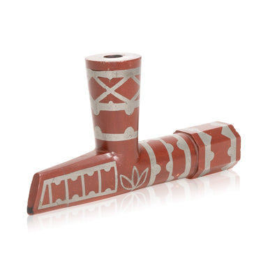 Great Lakes Catlinite T Pipe, Native, Pipe, Catlinite