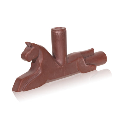 Western Great Lakes Catlinite Pipe, Native, Pipe, Catlinite