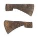 Blacksmith Forged Axe Head Pair, Native, Weapon, Axe