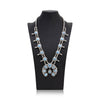 Golden Hill Turquoise Squash Blossom Set