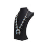 Golden Hill Turquoise Squash Blossom Set