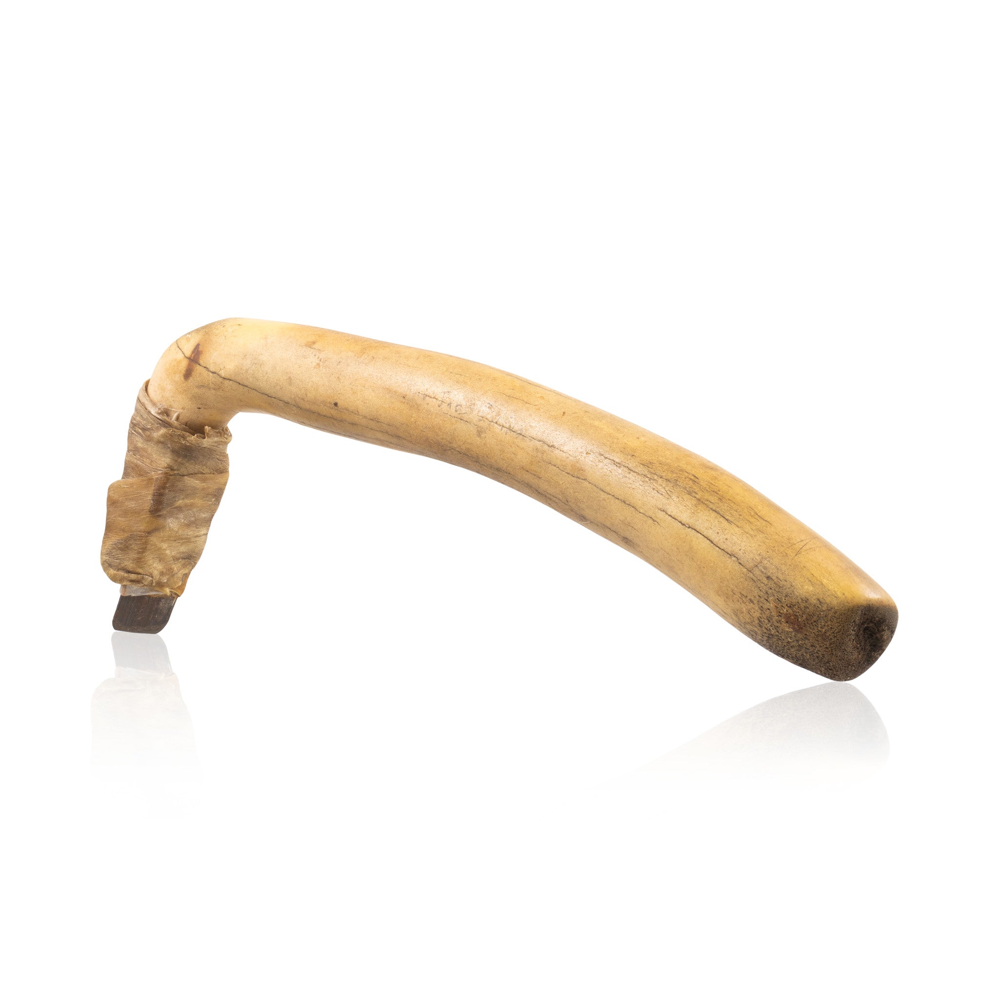 Northern Plains Hide Scraper, Native, Stone and Tools, Bone