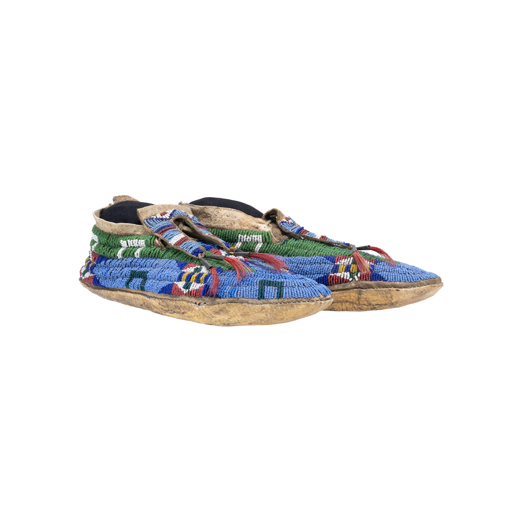 Northern Plains Lakota Sioux Moccasins