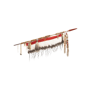 "Bear Society Lodge" Medicine Lance, Native, Inspired Art, Weapon