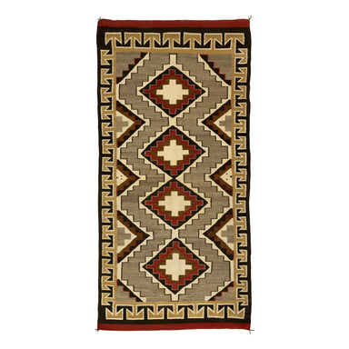 Navajo Teec Nos Pos, Native, Weaving, Floor Rug