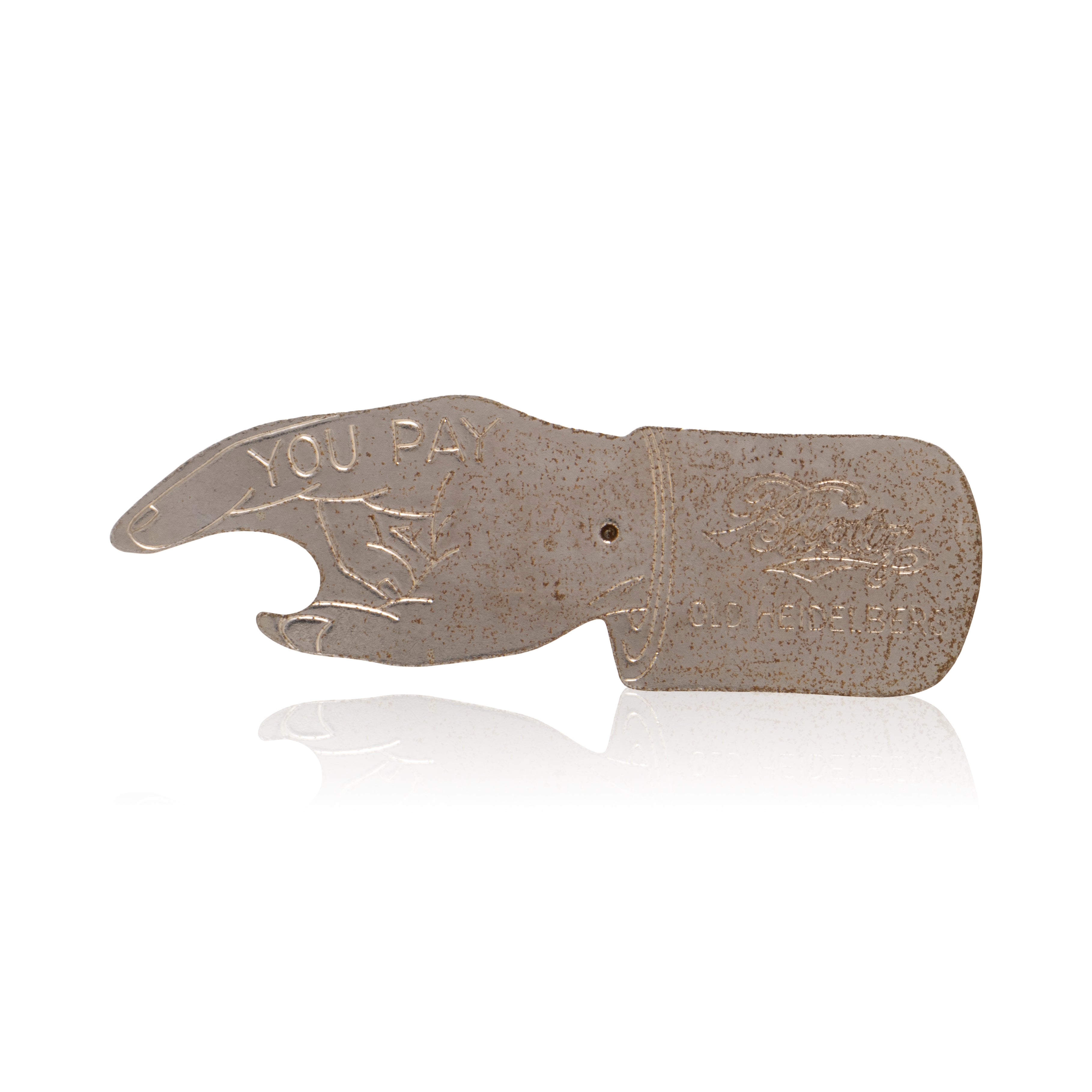 "Spin to See Who Pays" Advertisement Bottle Openers
