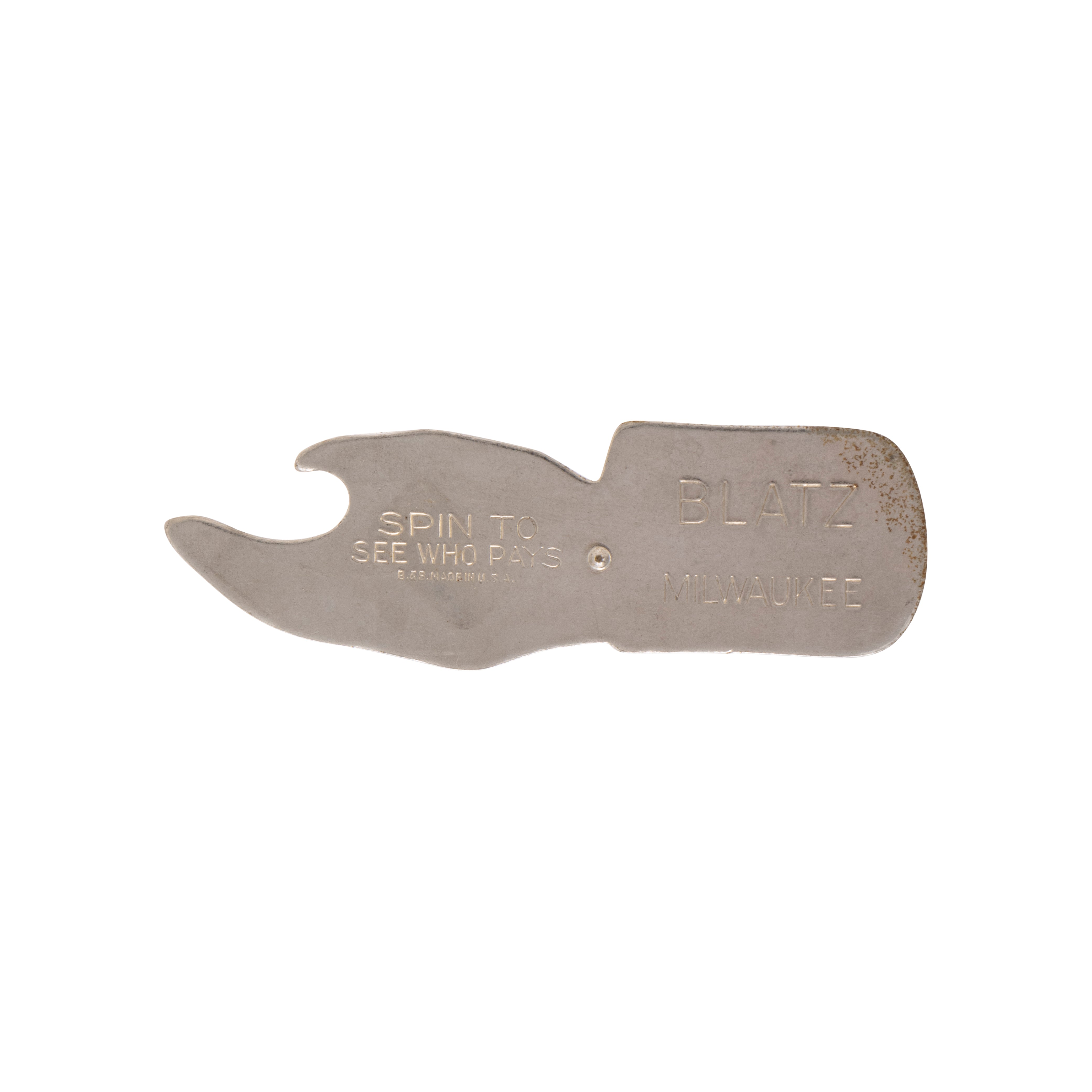 "Spin to See Who Pays" Advertisement Bottle Openers