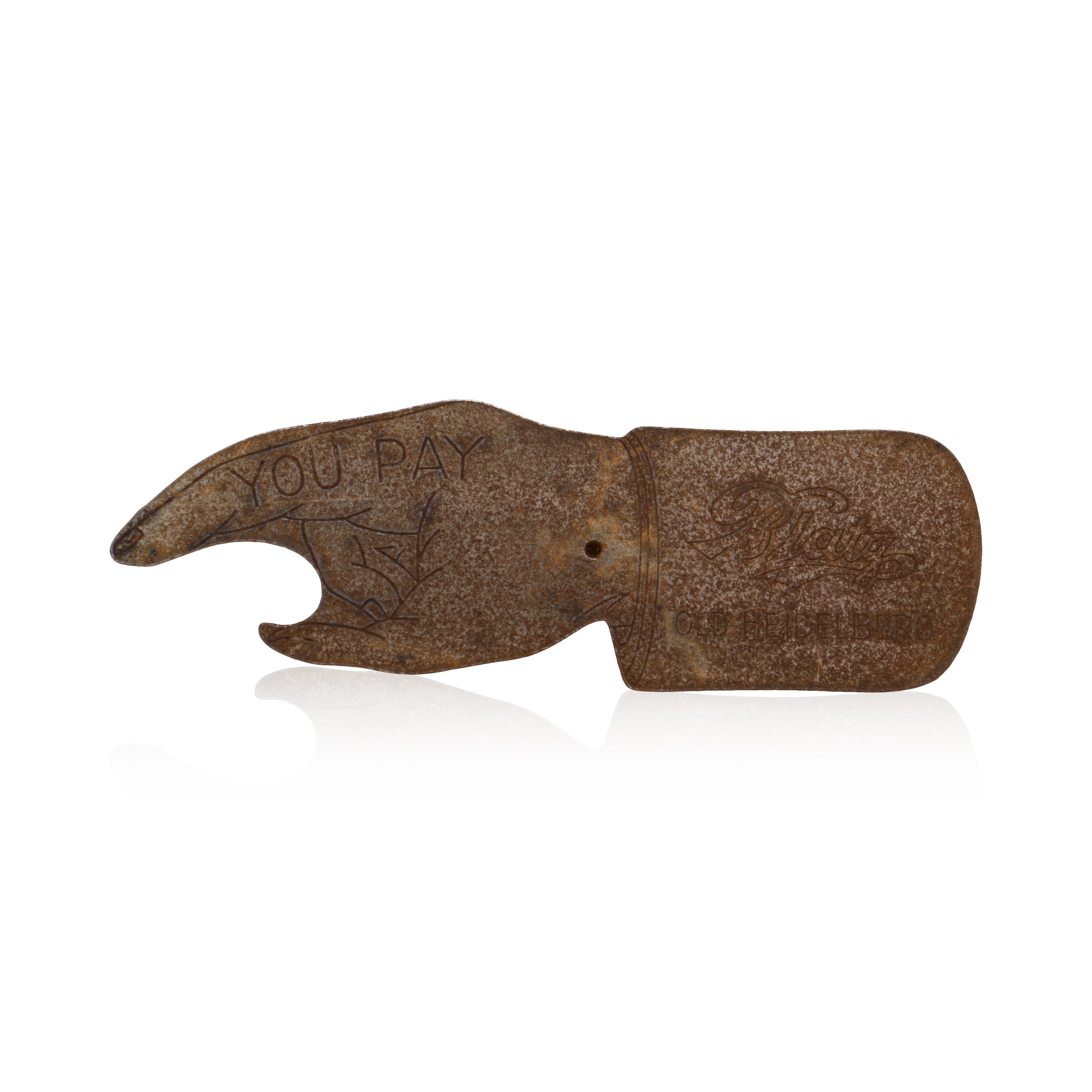"Spin to See Who Pays" Advertisement Bottle Openers