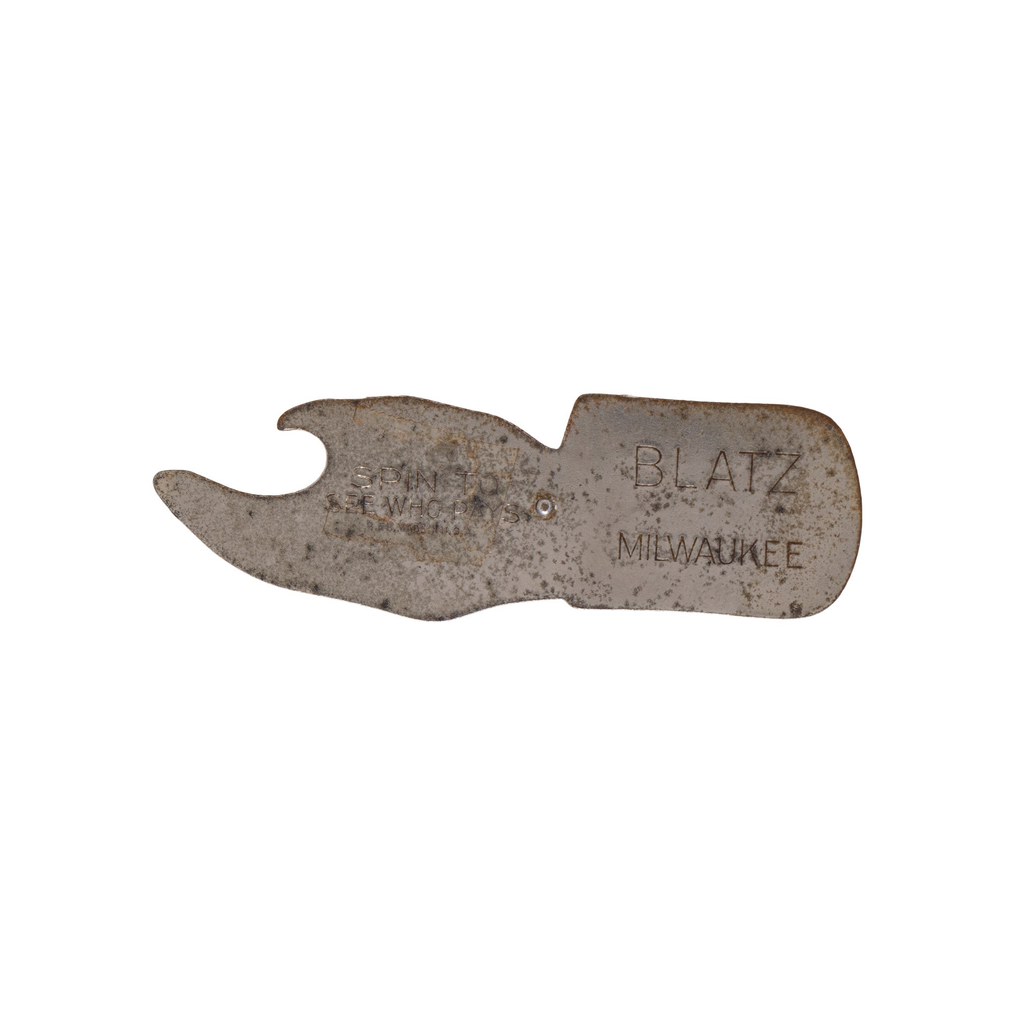 "Spin to See Who Pays" Advertisement Bottle Openers