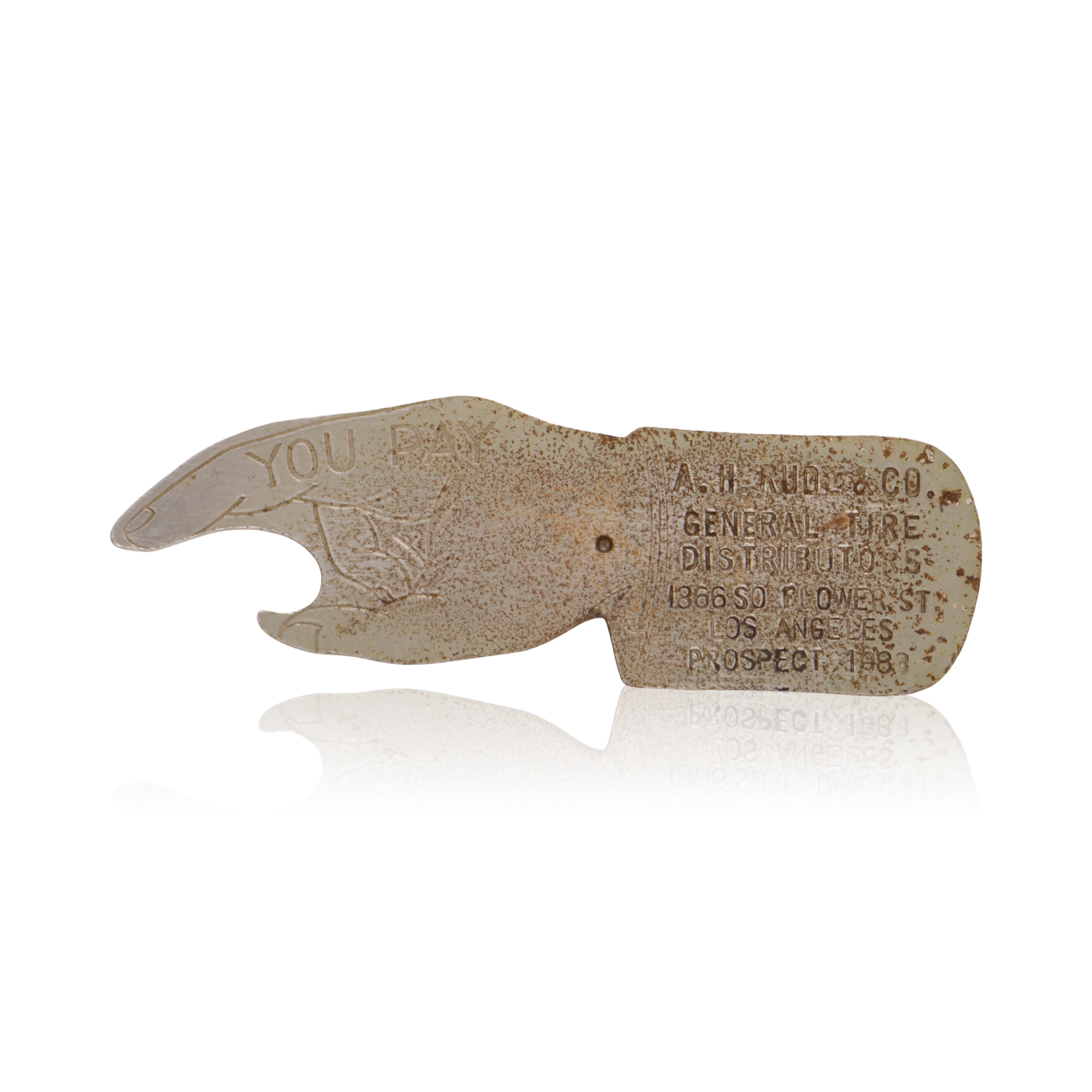 "Spin to See Who Pays" Advertisement Bottle Openers