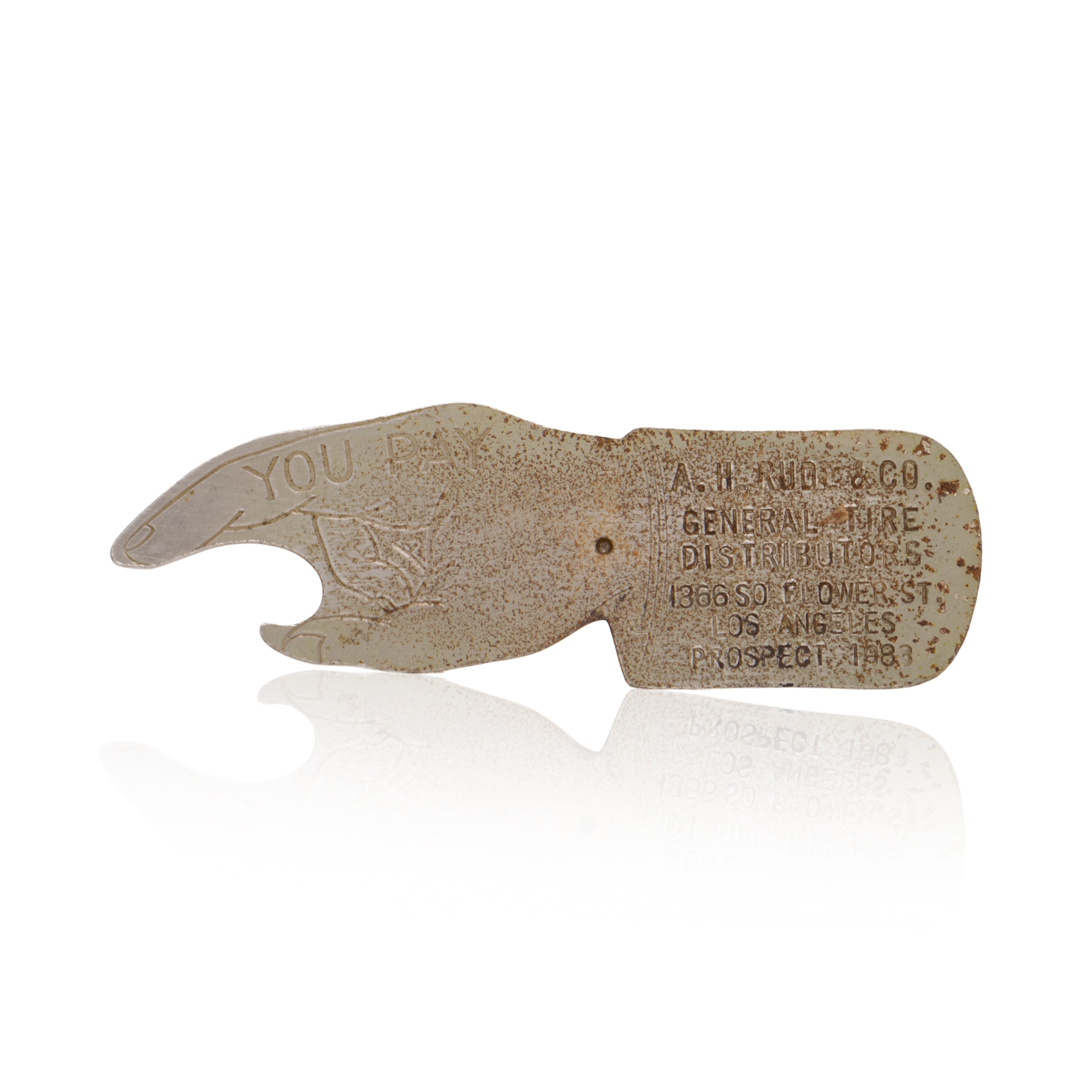 "Spin to See Who Pays" Advertisement Bottle Openers