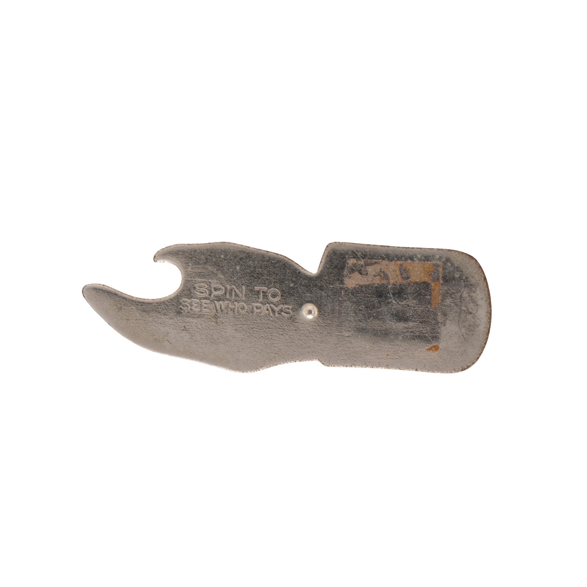 "Spin to See Who Pays" Advertisement Bottle Openers
