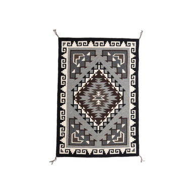 Navajo Two Grey Hills, Native, Weaving, Floor Rug