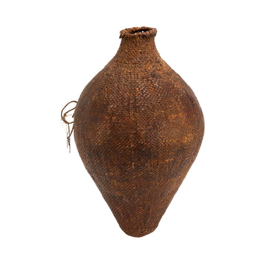 Havasupai Water Olla, Native, Basketry, Vertical